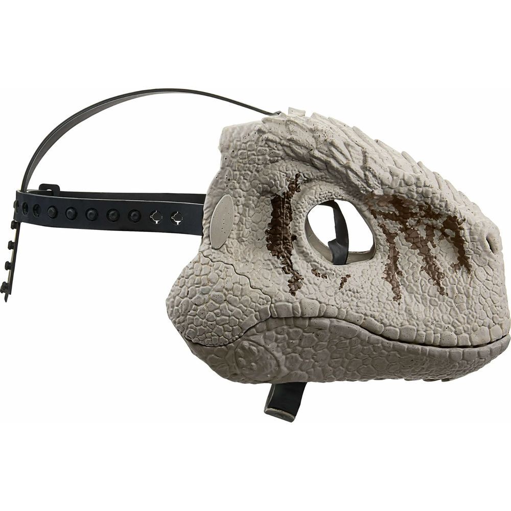 Jurassic World Chaos Theory ATROCIRAPTOR GHOST DINOSAUR MASK With Roar Sound NEW - Picture 5 of 13